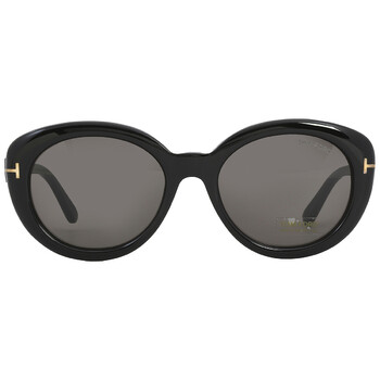Tom Ford Light Grey Rectangular Men's Sunglasses FT1042-D 20A 52