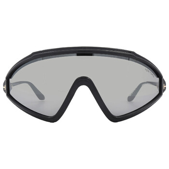 TOMFORD ロナシルトフレムサンクラス FT1121 01Y TOM FORD Lorna FT 1121 01Y Black/Violet Ski Shield