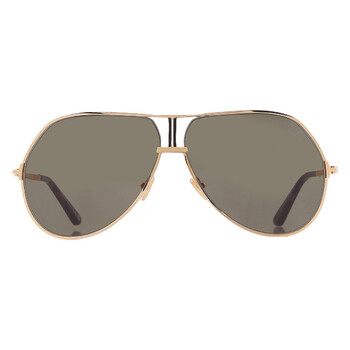 Tom Ford Holden Brown Gradient Pilot Unisex Sunglasses  display picture 2