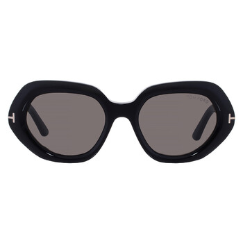 Tom Ford Grey Rectangular Sunglasses FT1164-K 01A 54 889214530417