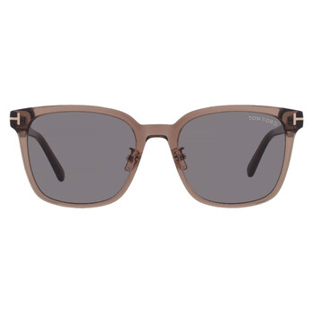 Tom Ford Grey Square Unisex Sunglasses FT1132-K 20A 56