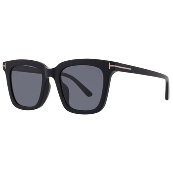 Tom Ford Selby Smoke Gradient Square Ladies Sunglasses  display picture 2