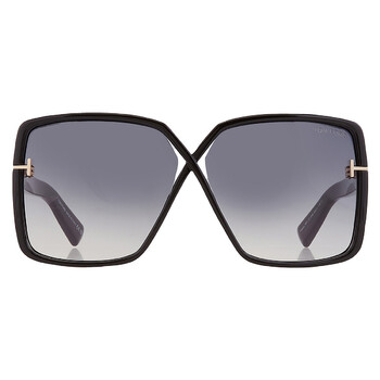 Tom Ford Whitney Smoke Gradient Oversized Ladies Sunglasses  display picture 1