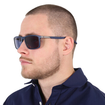 Blue Rectangular Men's Sunglasses TH 1675/S 0IPQ/KU 59