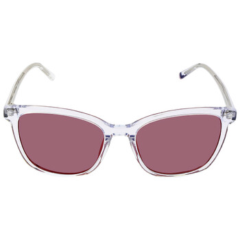 Burgundy Rectangular Ladies Sunglasses TH 1723/S 0900 54