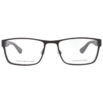 Demo Rectangular Men's Eyeglasses TH 1543 0003 54