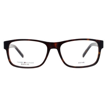 Demo Rectangular Men's Eyeglasses TH 1818 0086 57