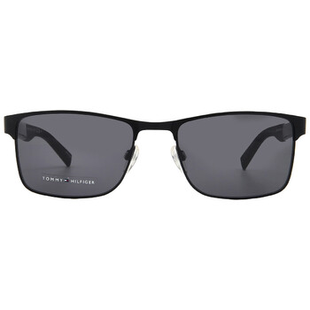 Grey Rectangular Men's Sunglasses TH 2040/S 0807/IR 56