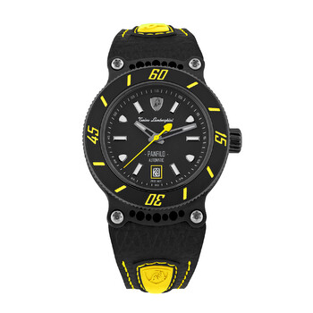 Tonino Lamborghini Panfilo Automatic Black Dial Men's Watch TLF