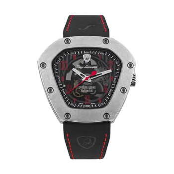 Tonino Lamborghini Panfilo Automatic Black Dial Men's Watch TLF