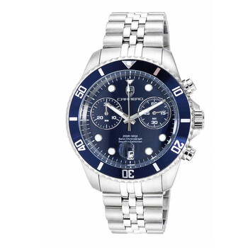 Torino Carrero Deepmar Chronograph Quartz Black Dial Men's Watch
