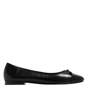 Cap-Toe Bow Ballet Flats