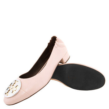 Clarie Cap-Toe Leather Pumps, Size 7.5