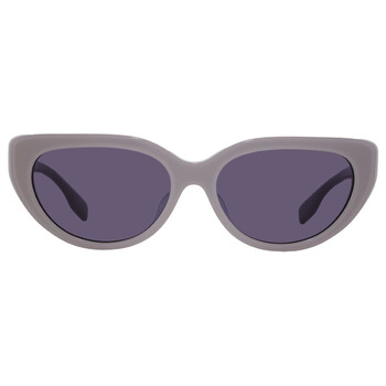 Tory Burch T Monogram Grey Rectangular Ladies Sunglasses  display picture 1