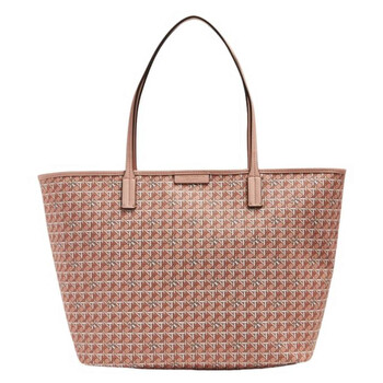 Tory Burch Ever-Ready Printed Coated Canvas Zip Tote 145634-650 