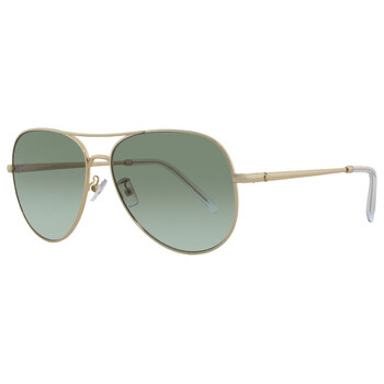 Green Gradient Pilot Ladies Sunglasses TY6114 33438E 60