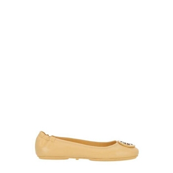 【即発】★Tory Burch★ Minnie Travel Ballet/148504/PEACHPUFF Tory Burch Ladies Peach Puff Minnie Travel Ballet Flat