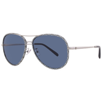 Navy Blue Pilot Ladies Sunglasses TY6114 32744L 60