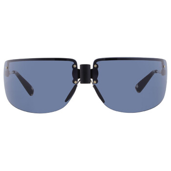 Guess Factory Blue Gradient Shield Ladies Sunglasses GO00038  display picture 3