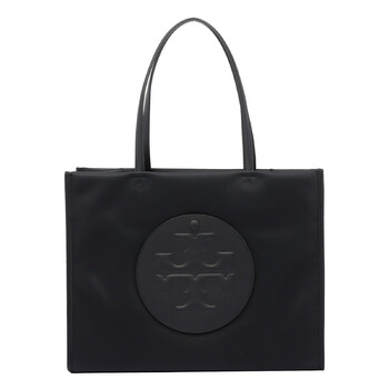 Tory Burch Black McGraw Pebbled Leather Tote Bag 152221-001