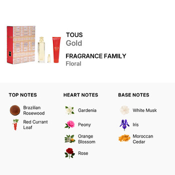 Ladies Gold Gift Set Fragrances 8436603332507