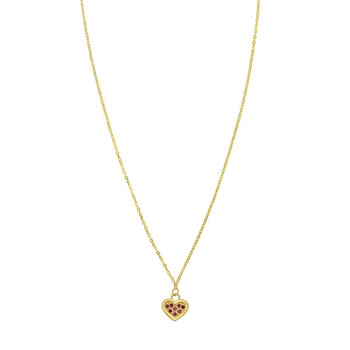 ★SWAROVSKI★ Chroma Red Heart Necklace 5648750 Buy Swarovski Chroma pendant, Heart, Red, Gold-tone plated