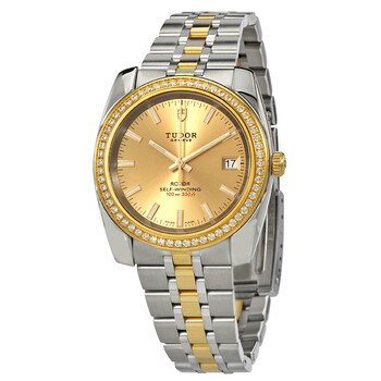 Classic Automatic Diamond Champagne Dial Unisex Watch M21023-0011
