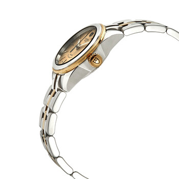 Glamour Date Automatic Diamond Champagne Dial Ladies Watch 51003-0004