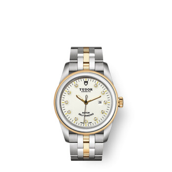 Tudor Glamour Date Automatic Diamond Ladies Watch 51003-0026 