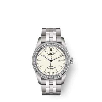 Glamour Date Automatic Diamond Ladies Watch 53020-0073