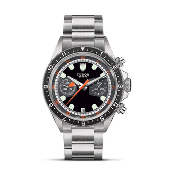 Tudor Heritage Chronograph Automatic Black Dial Men 