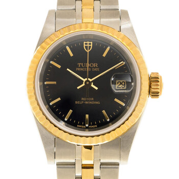 【 TUDOR 】 Style Automatic Black Dial Ladies Watch Tudor Style Automatic Black Dial Ladies Watch 12103-0003
