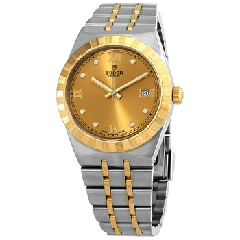 Royal Automatic Diamond Champagne Dial Unisex Watch M28503-0005