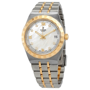 Royal Automatic Diamond Mother of Pearl Dial Unisex Watch M28403-0007
