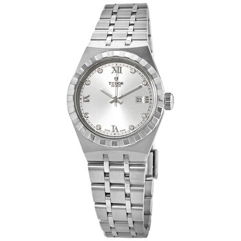 Royal Automatic Diamond Silver Dial 28 mm Watch M28300-0002