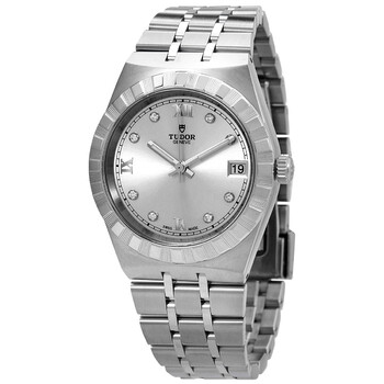 Royal Automatic Diamond Silver Dial 34 mm Watch M28400-0002