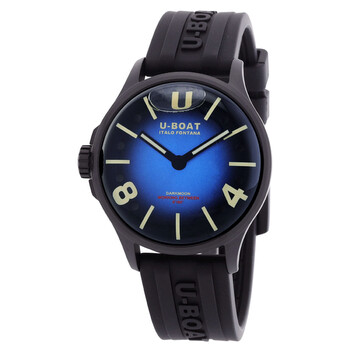 お得なセール情報 Lefty U-Boat Capsoil Watch Men's Dial Blue Quartz Darkmoon テーブル・チェア・ハンモック