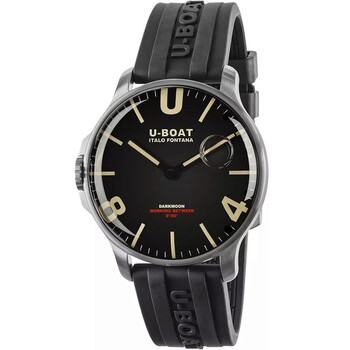 U-Boat Darkmoon Quartz Black Dial Men's Watch 8464-D
