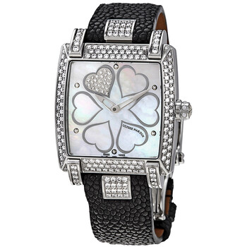 Caprice Automatic Mother of Pearl Dial Stingray  Ladies Watch 133-91AC-HEART