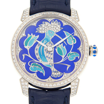 Classico Lady Automatic Diamond Blue Dial Ladies Watch 8150-112-HUP