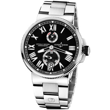 Marine Black Dial Stainless Steel Automatic Men's Watch 1183-122-7M-42 Marine Black Dial Stainless Steel Automatic Men's Watch 1183-122-7M-42