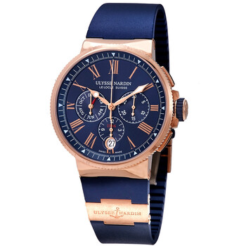 Marine Automatic Chronograph Blue Dial 18kt Rose Gold Men's Watch 1532-150-3/43 Marine Automatic Chronograph Blue Dial 18kt Rose Gold Men's Watch 1532-150-3/43