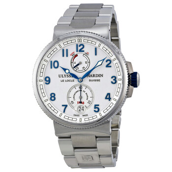 Marine Chronometer White Dial Stainless Steel Men's Watch 1183-126-7M-60 Marine Chronometer White Dial Stainless Steel Men's Watch 1183-126-7M-60