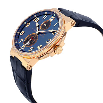 Maxi Marine Automatic Chronometer Blue Dial Diamond 18kt Rose Gold Men's Watch 266-66-BLUE Maxi Marine Automatic Chronometer Blue Dial Diamond 18kt Rose Gold Men's Watch 266-66-BLUE