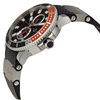 Maxi Marine Diver Black Dial Titanium Men's Watch 263-90-3-92