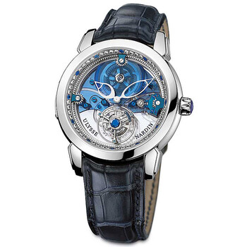 Royal Blue Tourbillon Limited Edition Platinum Men's Watch 799-80 Royal Blue Tourbillon Limited Edition Platinum Men's Watch 799-80