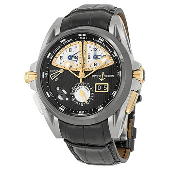 Sonata Streamline Black Dial Men's Watch 675-00