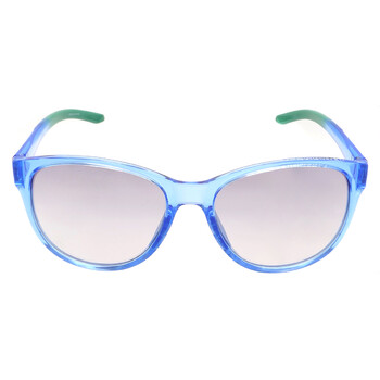 NWT Carrera CARRERA 8056/S-0900 Z0 Crystal Round 51mm Sunglasses CARRERA 8056/S 0900 Z0 Sunglasses Crystal Frame Blue Lenses  main image 3