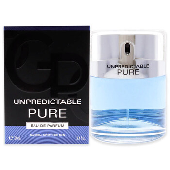 Unpredictable Pure by Glenn Perri, 3.4 oz Eau De Parfum Spray for Men