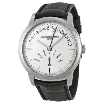 Patrimony Retrograde Day-Date Silver Dial Automatic Men's Watch 86020000G-9508